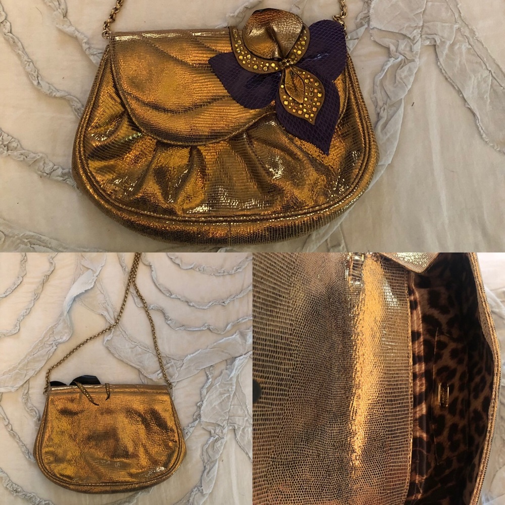 Mary Norton evening clutch with removable strap